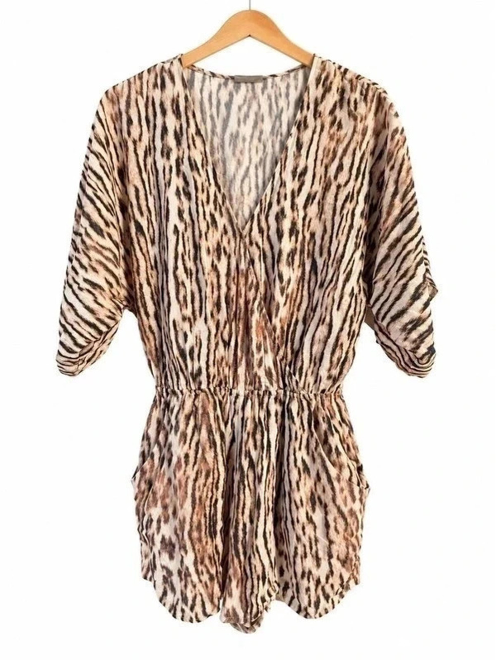 TART Women’s Animal Print Romper – Size S #0103